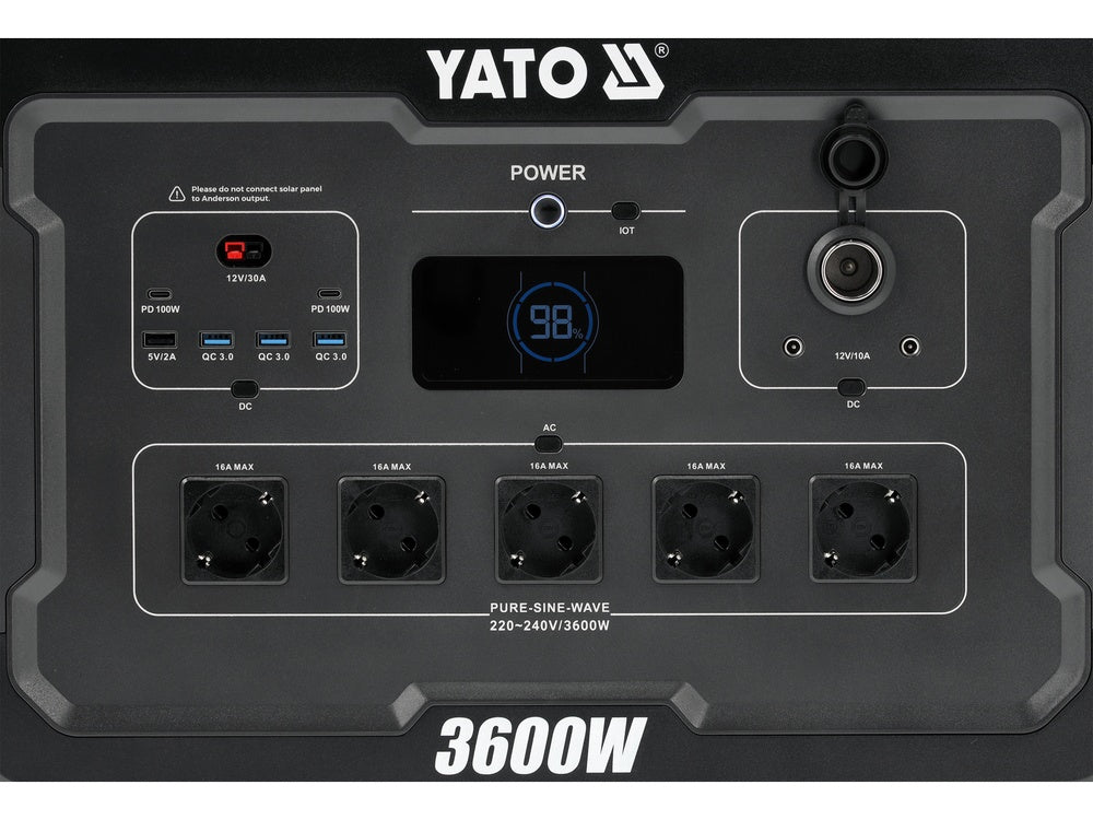 PORTABLE BATTERY STATION 3600W, 3072WH (YT-83096)