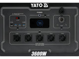 PORTABLE BATTERY STATION 3600W, 3072WH (YT-83096)