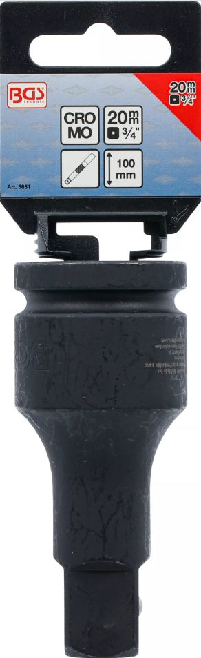 IMPACT EXTENSION BAR | 20 MM (3/4") | 100 MM (5651)