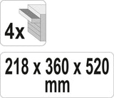 TOOL BOX 4 DRAWERS (YT-08874)