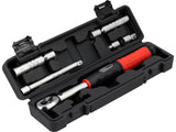 TORQUE WRENCH | 10 MM (3/8") | 10 - 60 NM | WITH SOCKETS | 6 PCS (YT-07843)