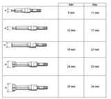 BLIND HOLE BEARING PULLER SET | 10 PCS. (7710)