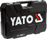 SOCKET SET 1/4", 3/8" & 1/2" 150PCS (YT-38811)
