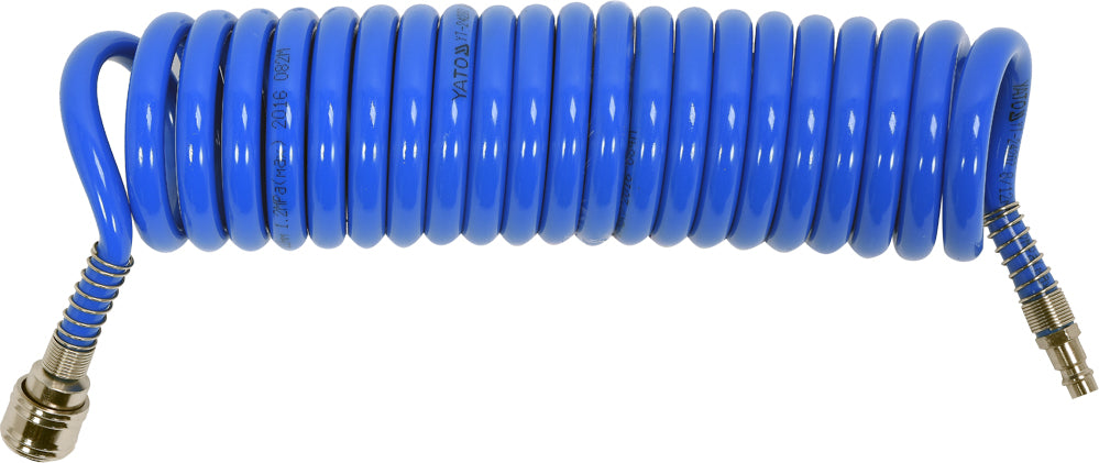 SPIRAL RECOIL AIR HOSE PU 8X12X5M (YT-24207)