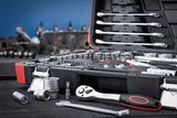 SOCKET SET | 6.3 MM (1/4") / 10 MM (3/8") / 12.5 MM (1/2") DRIVE | 216 PCS. (15216)