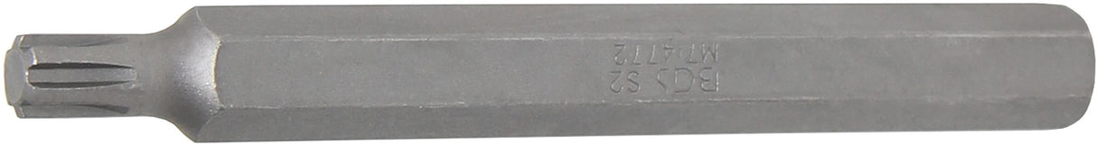 BIT | LENGTH 100 MM | 10 MM (3/8") DRIVE | SPLINE (FOR RIBE) M7 (4772)