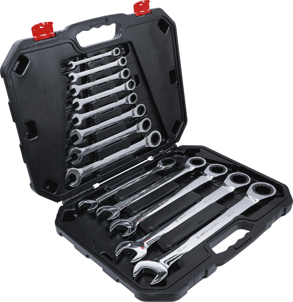 RATCHET COMBINATION WRENCH SET | 8 - 32 MM | 13 PCS. (30006)