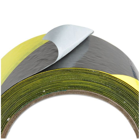 WARNING TAPE YELLOW / BLACK 48MMX33M (75231)