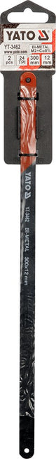 HACKSAW FRAME BLADE 300MM 2PCS BI-METAL (YT-3462)