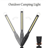 COB-LED WORK LAMP | ULTRA SLIM TYPE | MULTI-POSITION | MAGNETIC | USB (CSW581)