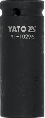 IMPACT SOCKET, HEX, LONG | 12.5 MM (1/2") | 21 MM (YT-10296)