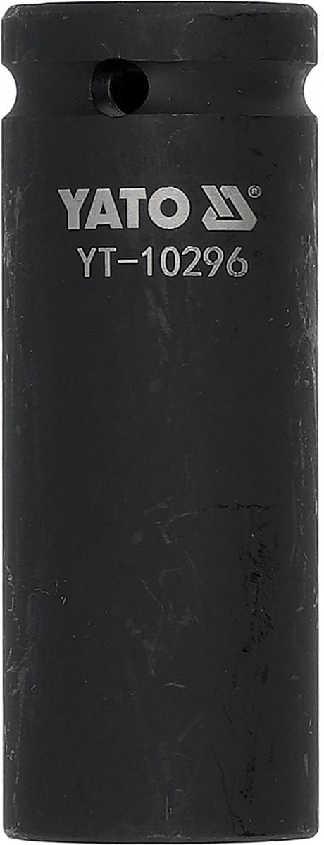 IMPACT SOCKET, HEX, LONG | 12.5 MM (1/2") | 21 MM (YT-10296)