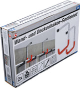 WALL AND CEILING HOOK SET | 2 PCS. (88312)