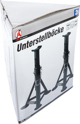 AXLE STANDS | LOAD CAPACITY 1500 KG / PAIR | STROKE 322 - 490 MM | 1 PAIR (93002)