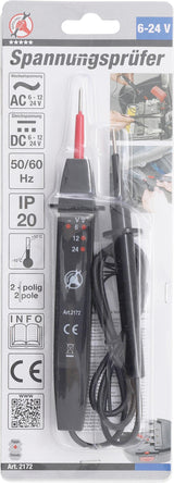 VOLTAGE TESTER | 6-24 V (2172)