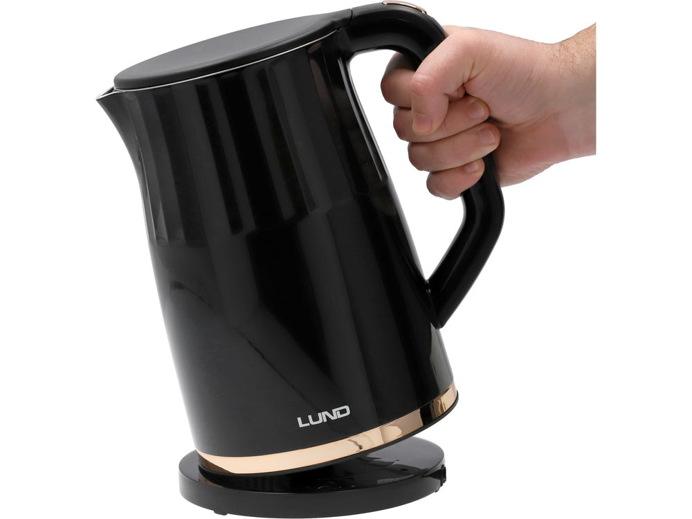 EL. KETTLE 1,7L, TEMP. CONTROL, BLACK (68218)