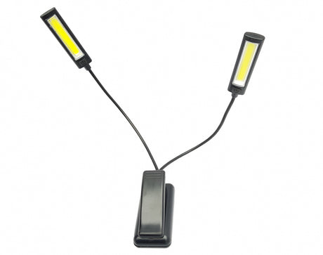 LED LIGHT FIXTURE | WITH CLIP | 6W COB LED | USB | 2 PCS. (CDL02)