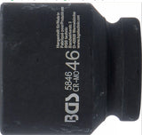 IMPACT SOCKET, HEXAGON | 25 MM (1") DRIVE | 46 MM (5846)