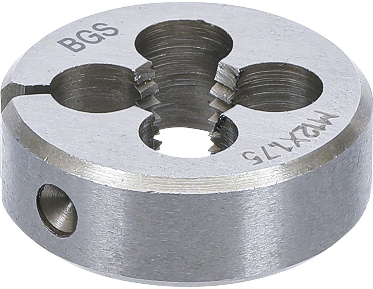 THREAD DIE | M12 X 1.75 X 38 MM (M12X1.75-S)