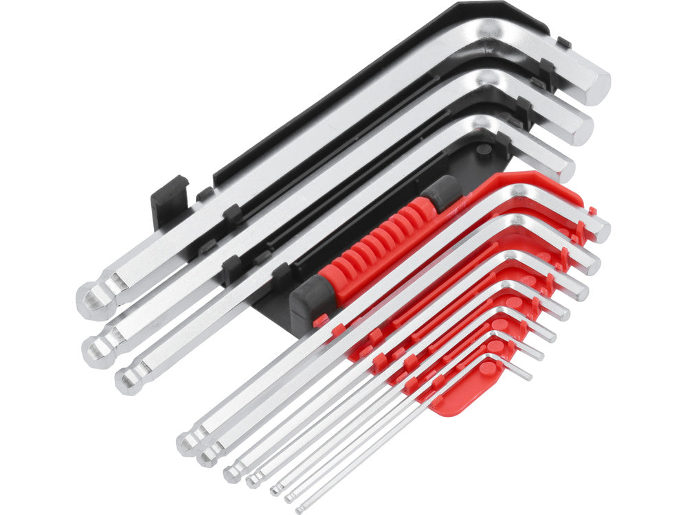 HEX KEY SET W. BALL 10PCS  2-12MM (YT-0509)