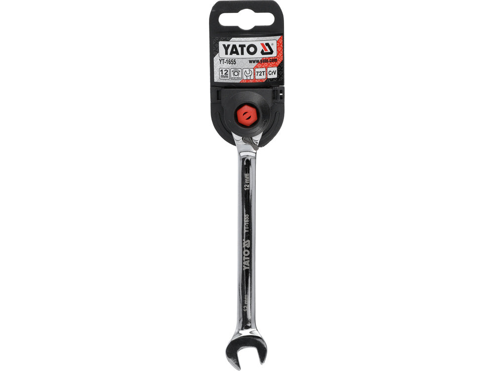 RATCHET COMBINATION WRENCH 12MM (YT-1655)