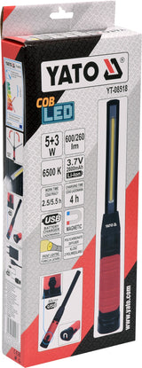 WORKSHOP LAMP COB LED 5W + 3W (YT-08518)