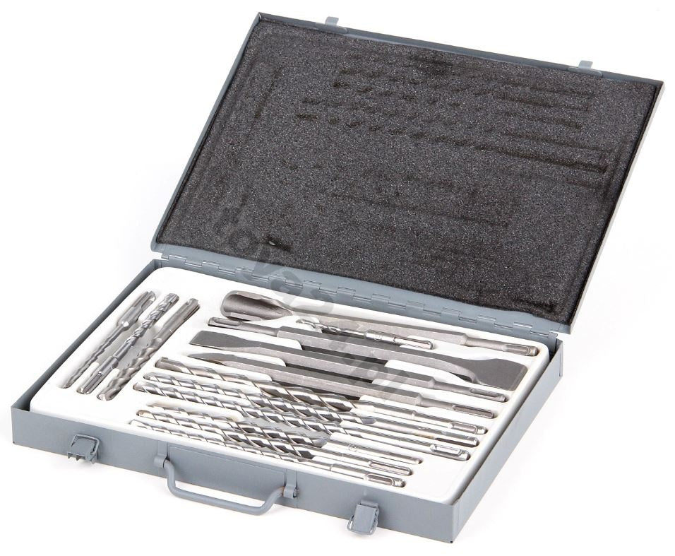 DRILL AND CHISEL SET | SDS PLUS | 5-14 MM | 14 PCS. (23586)
