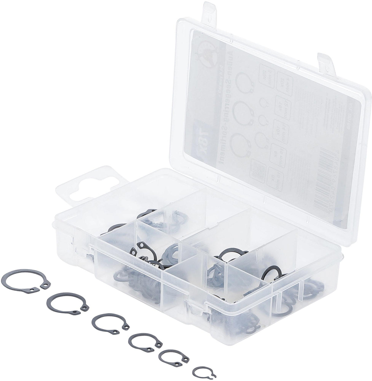 EXTERNAL CIRCLIP ASSORTMENT | Ø 8 - 19 MM | 78 PCS. (88168)