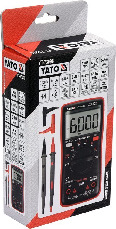 DIGITAL MULTIMETER TRUE RMS (YT-73096)