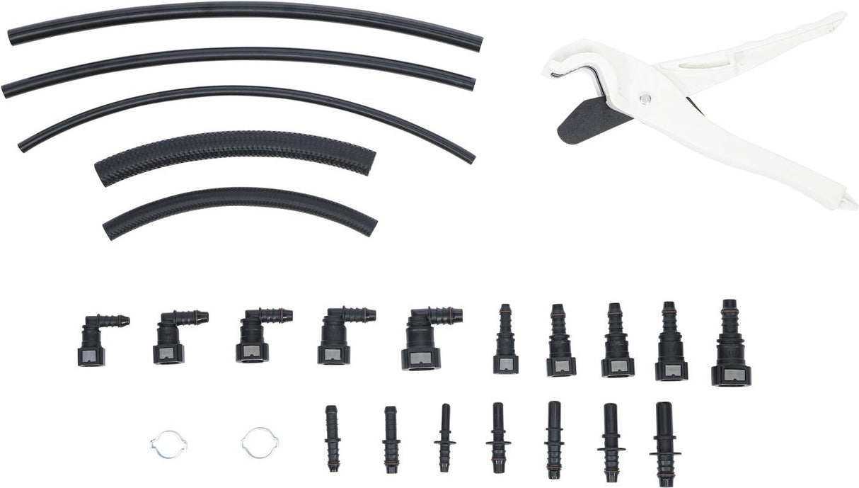PLASTIC PIPE & CONNECTOR ASSORTMENT | 95 PCS. (6776)
