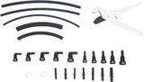 PLASTIC PIPE & CONNECTOR ASSORTMENT | 95 PCS. (6776)