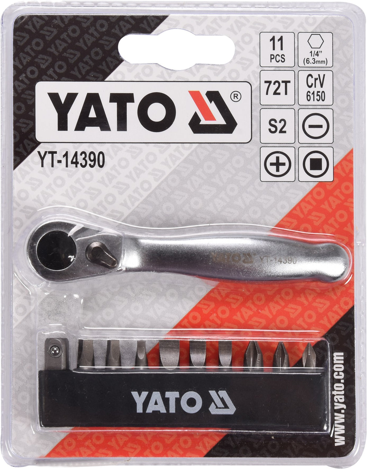 11 PCS SCREWDRIVER SET (YT-14390)