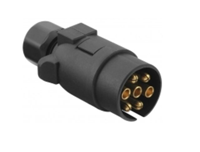 TRAILER PLUG 7 CONTACTS ISO 1724 (TR0760)