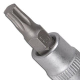 BIT PRESSED INTO 1/4" SOCKET WITHOUT HOLE T35 (VG-14BT35)