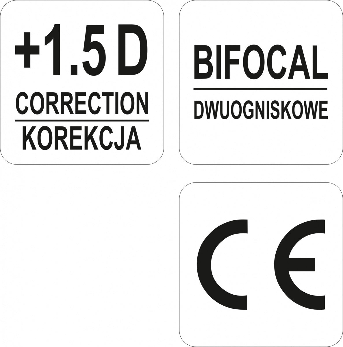 CORRECTIVE PROTECTION GLASSES WITH POLYC (YT-73612)