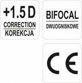 CORRECTIVE PROTECTION GLASSES WITH POLYC (YT-73612)