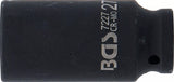 IMPACT SOCKET HEXAGON, DEEP | 12.5 MM (1/2") DRIVE | 27 MM (7227)
