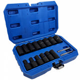 SPECIAL SOCKET SET / SCREW EXTRACTORS | 12.5 MM (1/2") | 8 - 27 MM | 16 PCS. (SK2016185)