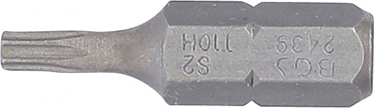 BIT | LENGTH 25 MM | 6.3 MM (1/4") DRIVE | T-STAR TAMPERPROOF (FOR TORX) T10 (2439)