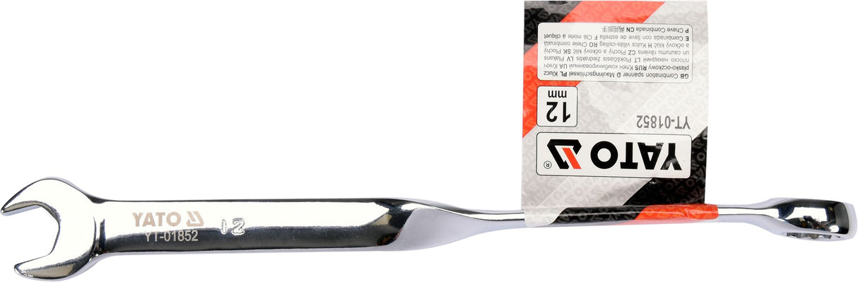 X HANDLE COMBINATION WRENCH 12MM (YT-01852)