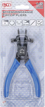 CIRCLIP PLIERS | FOR INTERNAL CIRCLIPS | 165 MM (446)