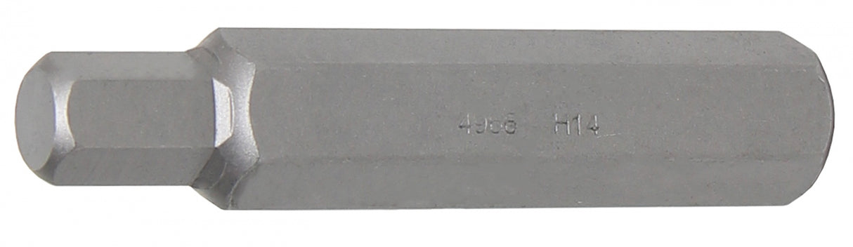 BIT | LENGTH 75 MM | 10 MM (3/8") DRIVE | INTERNAL HEXAGON 14 MM (4966)