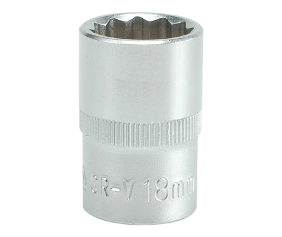 SOCKET 19MM 1/2" 12PT CV  REGULAR (YT-1281)