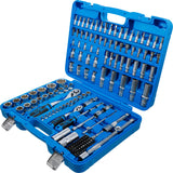 SOCKET SET | 6.3 MM (1/4") / 12.5 MM (1/2") DRIVE | 150 PCS. (74518)