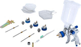 AIR PAINT SPRAY GUN | WITH 3 SPRAY NOZZLES | 1.4 - 1.7 - 2.0 MM (70048)