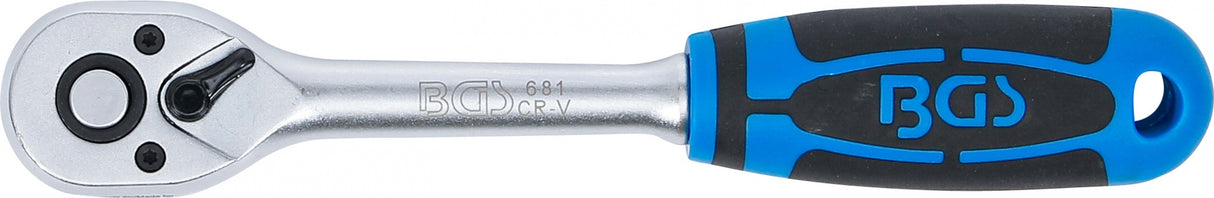 REVERSIBLE RATCHET | STRAIGHT DESIGN | FINE TOOTH | 10 MM (3/8") (681)