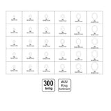 WASHER ASSORTMENT | ALUMINUM | 300 PCS. (SK01005)