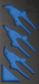TOOL TRAY 1/3, EMPTY | FOR BGS 4125 (4125-1)