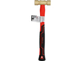 BRASS HAMMER WITH FIBERGLASS HANDLE 250G (YT-45290)