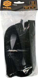 HOOK AND LOOP CABLE TIES 450MM 10PCS (73855)